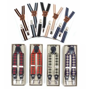 Issonサスペンダーコレクション全体写真